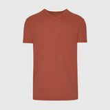 Rust V-Neck Tee