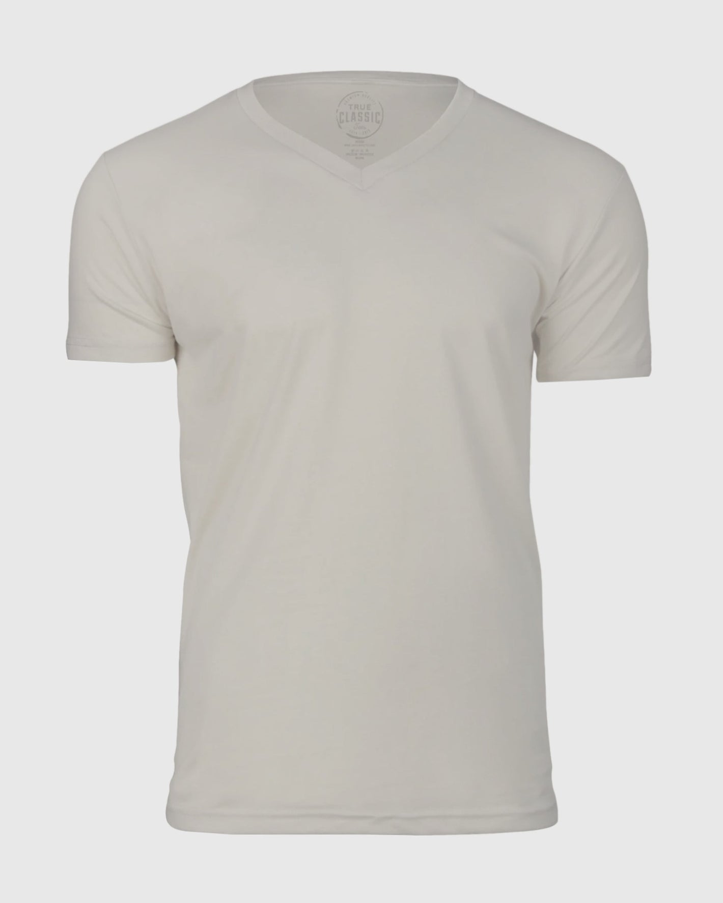 Sand V-Neck Tee