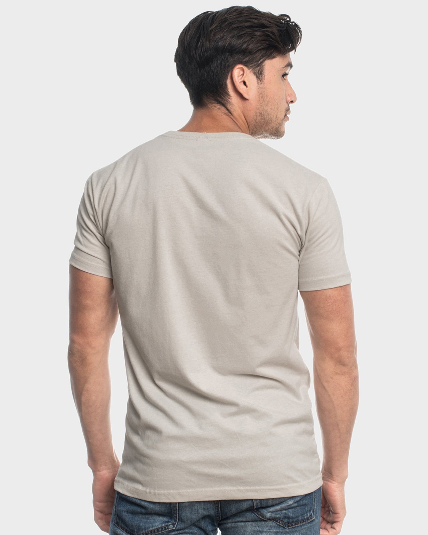 Sand V-Neck Tee