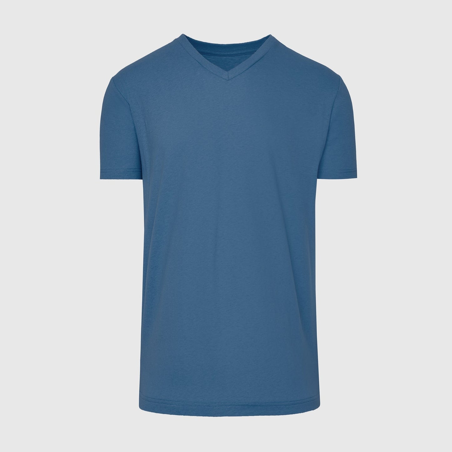 Stone Blue V-Neck Tee