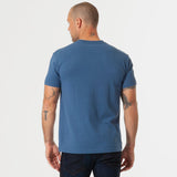 Stone Blue V-Neck Tee