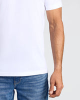 White Classic V-Neck