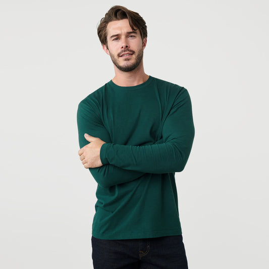 Emerald Long Sleeve Crew Neck