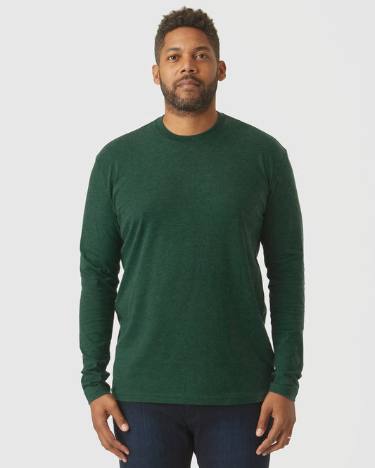 Evergreen Heather Long Sleeve T-Shirt