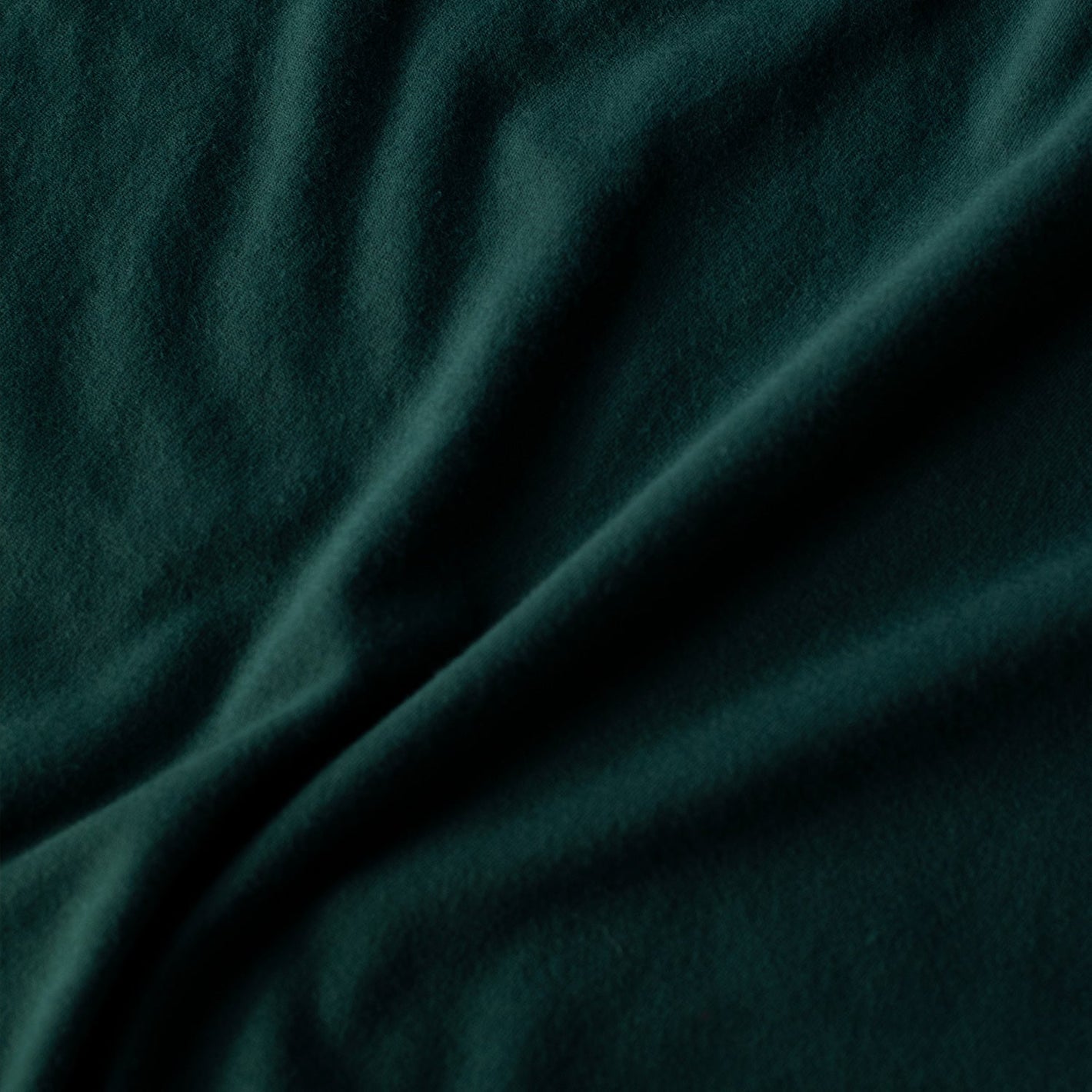 Forest Green Long Sleeve Crew Neck Tee