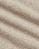 Heather Truffle Classic Long Sleeve Crew Neck