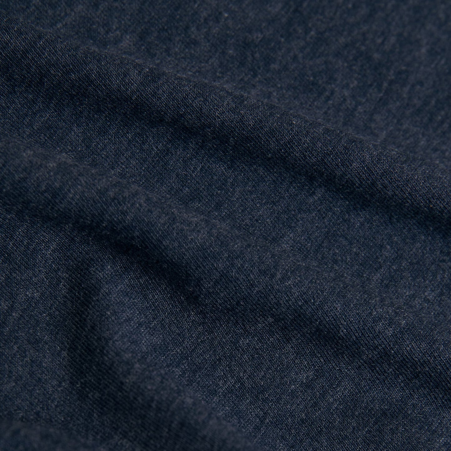 Heather Navy Classic Long Sleeve Henley