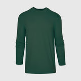 Hunter Green Long Sleeve Crew Neck Tee