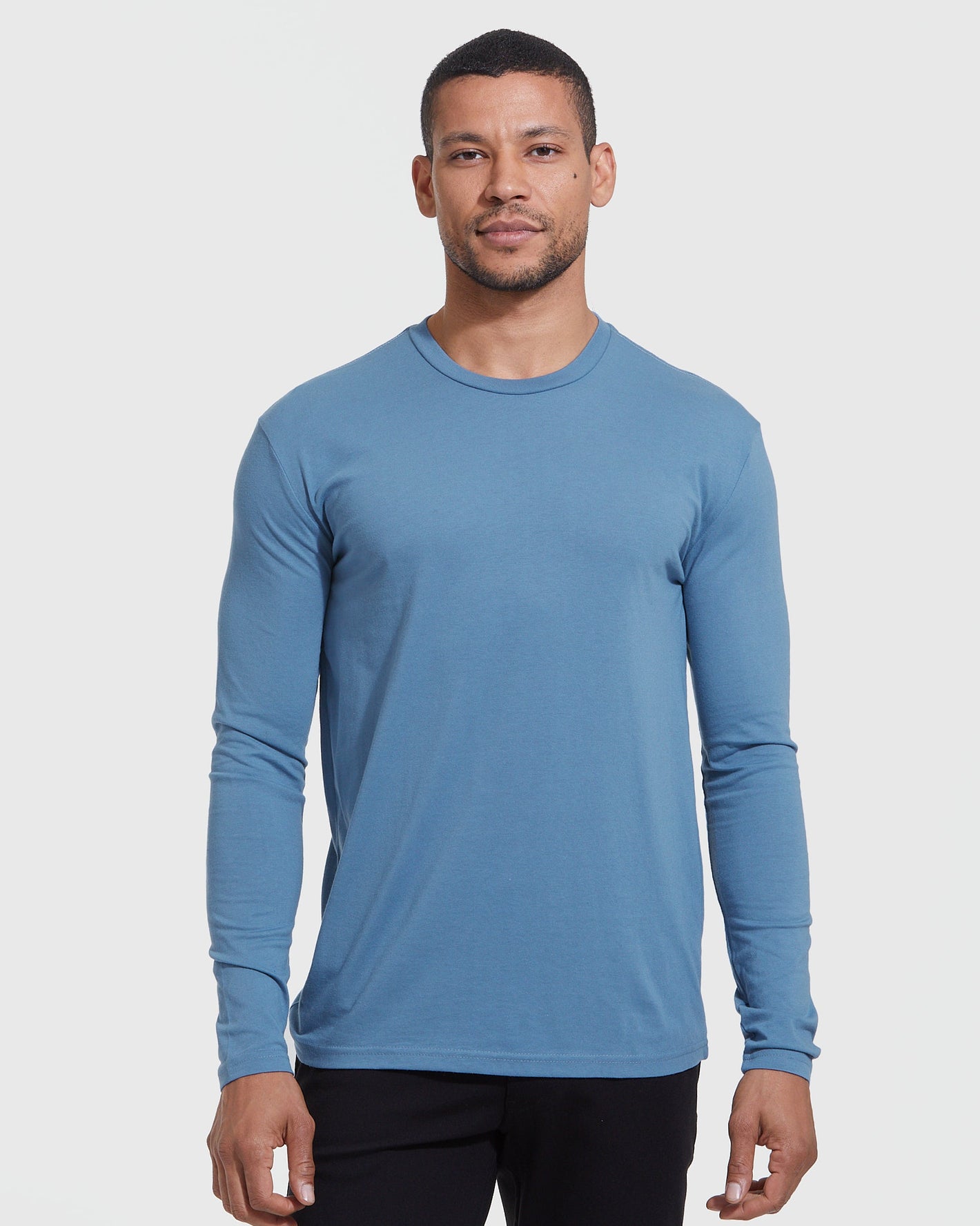 Indigo Classic Long Sleeve Crew Neck