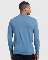 Indigo Classic Long Sleeve Crew Neck