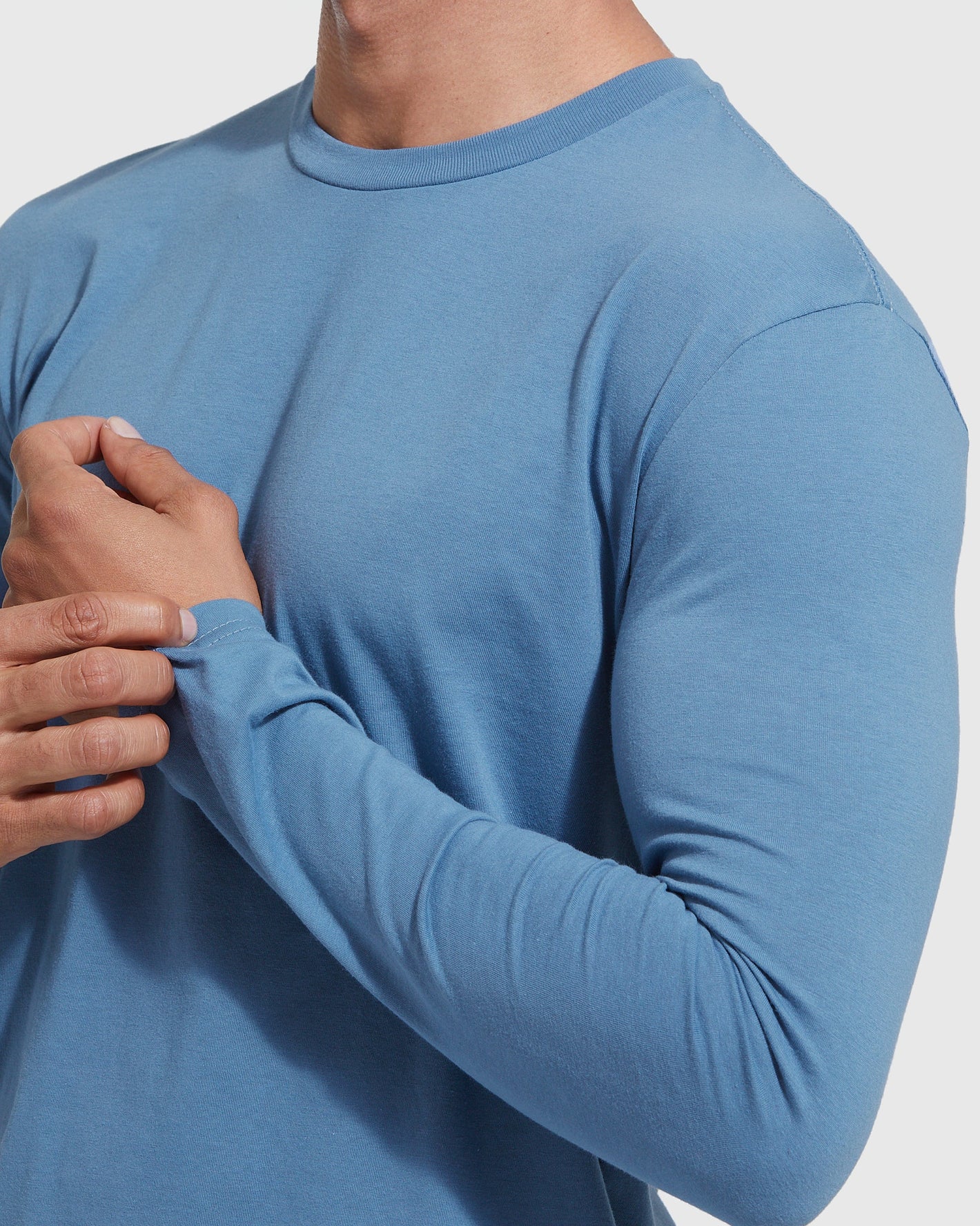 Indigo Classic Long Sleeve Crew Neck