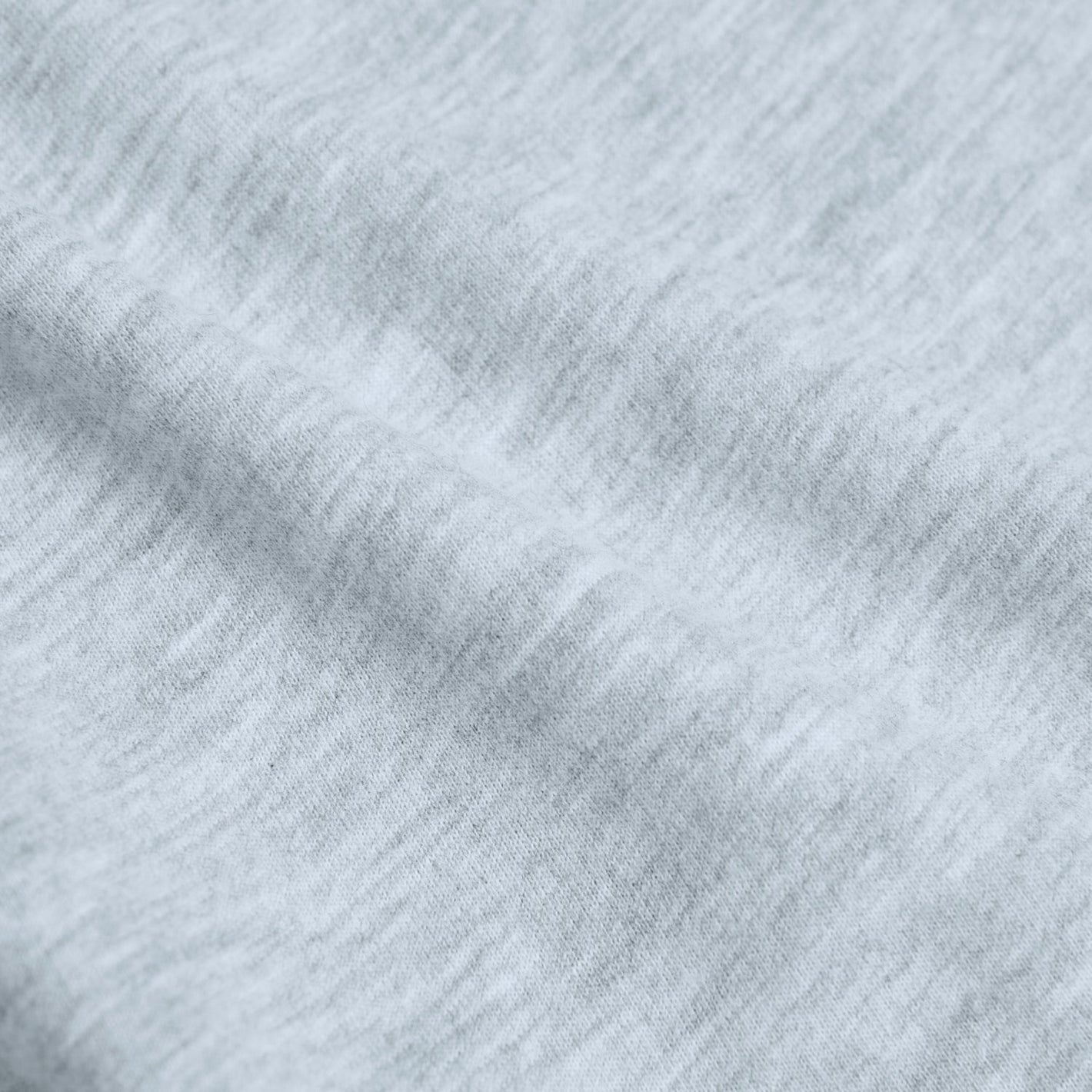 Light Heather Gray Classic Long Sleeve Crew Neck