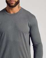 Carbon Classic Long Sleeve Crew Neck