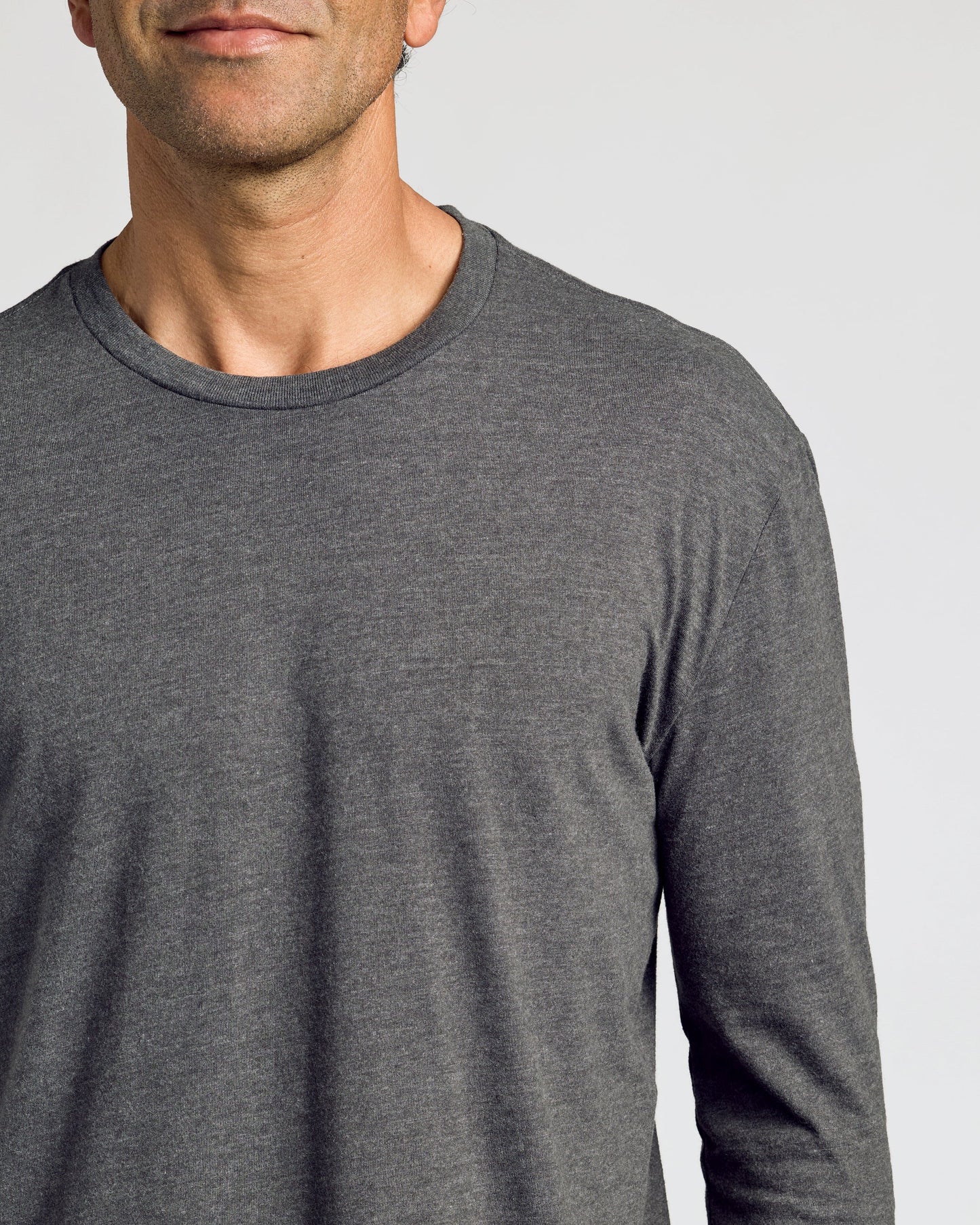 Charcoal Heather Gray Long Sleeve