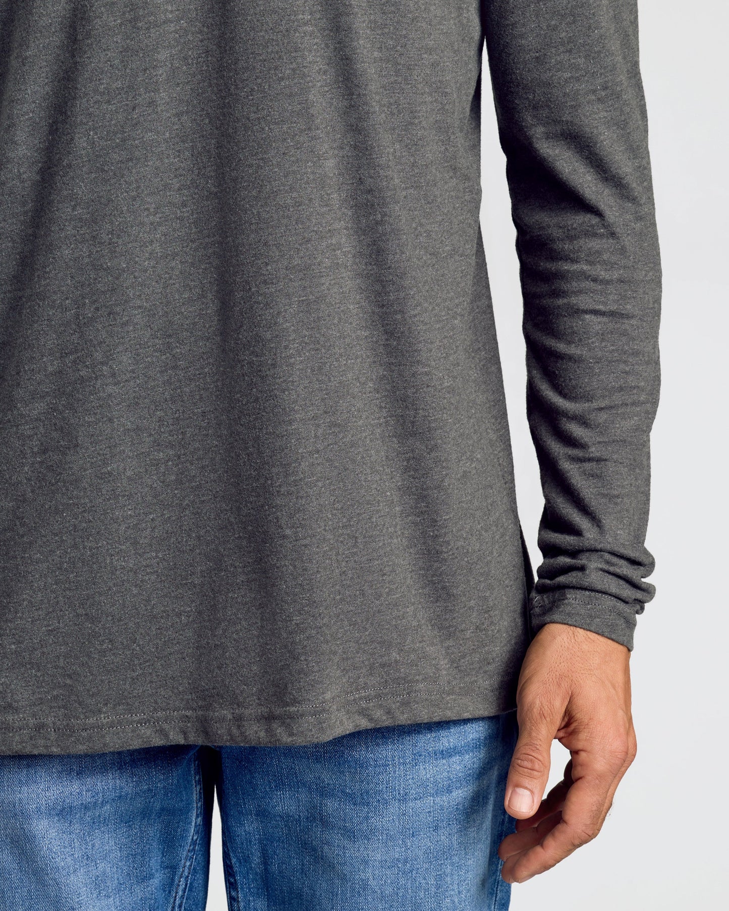 Charcoal Heather Gray Long Sleeve