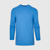 Periwinkle Blue Long Sleeve Crew Neck Tee