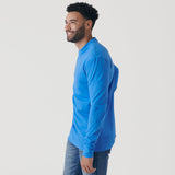Periwinkle Blue Long Sleeve Crew Neck Tee