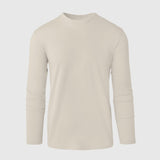 Sandstone Long Sleeve Crew Neck Tee