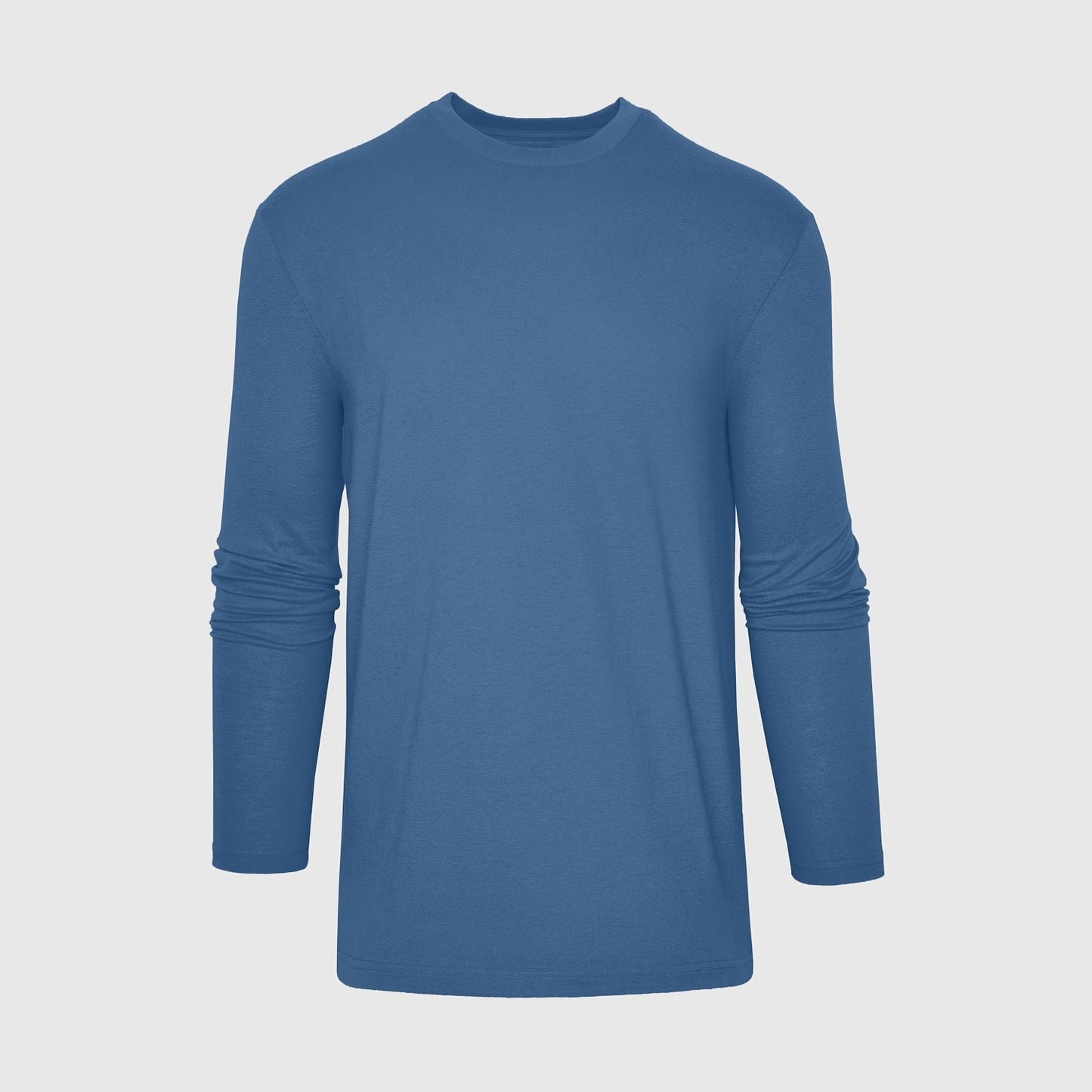 Stone Blue Classic Long Sleeve Crew Neck