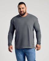 Carbon Classic Long Sleeve Crew Neck