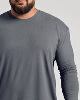 Carbon Classic Long Sleeve Crew Neck