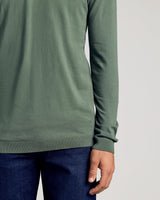 Moss Dressy Crew Neck Sweater