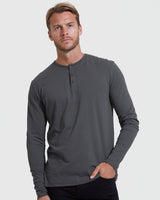 Carbon Classic Long Sleeve Henley