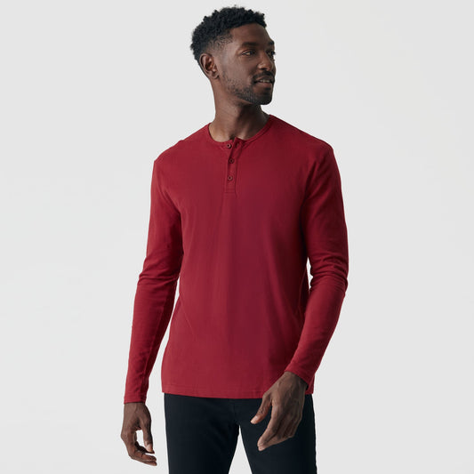 Crimson Classic Long Sleeve Henley