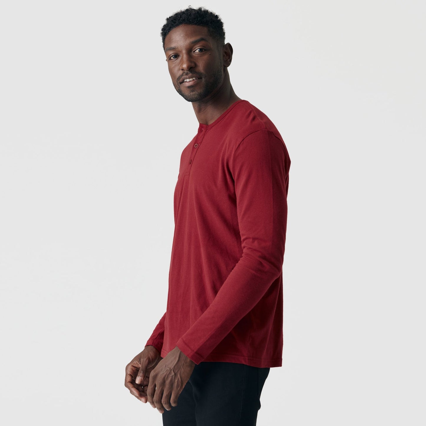 Crimson Classic Long Sleeve Henley