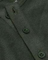 Dark Olive Classic Long Sleeve Henley