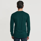 Forest Green Classic Long Sleeve Henley