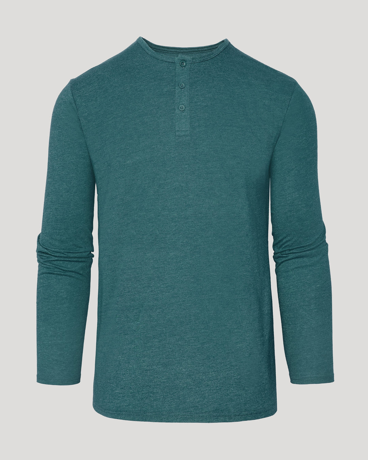 Heather Seafarer Classic Long Sleeve Henley