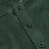 Hunter Green Classic Long Sleeve Henley