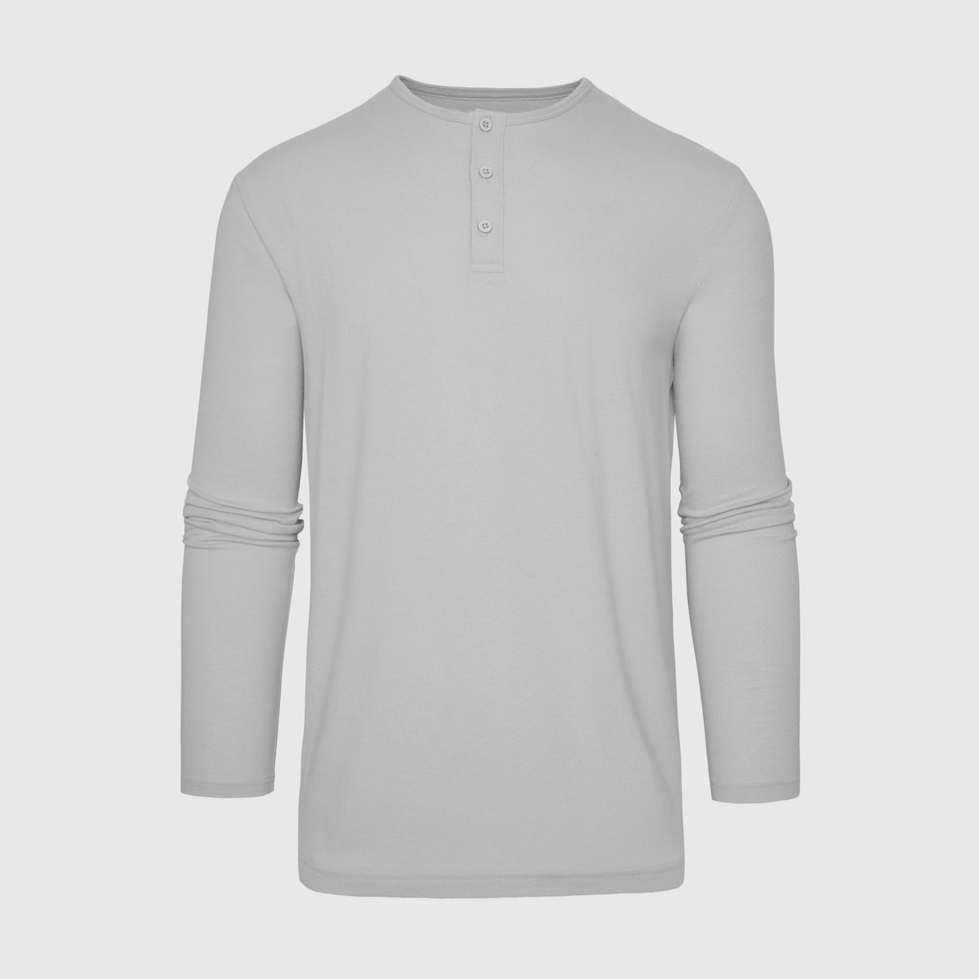 Iron Gray Classic Long Sleeve Henley