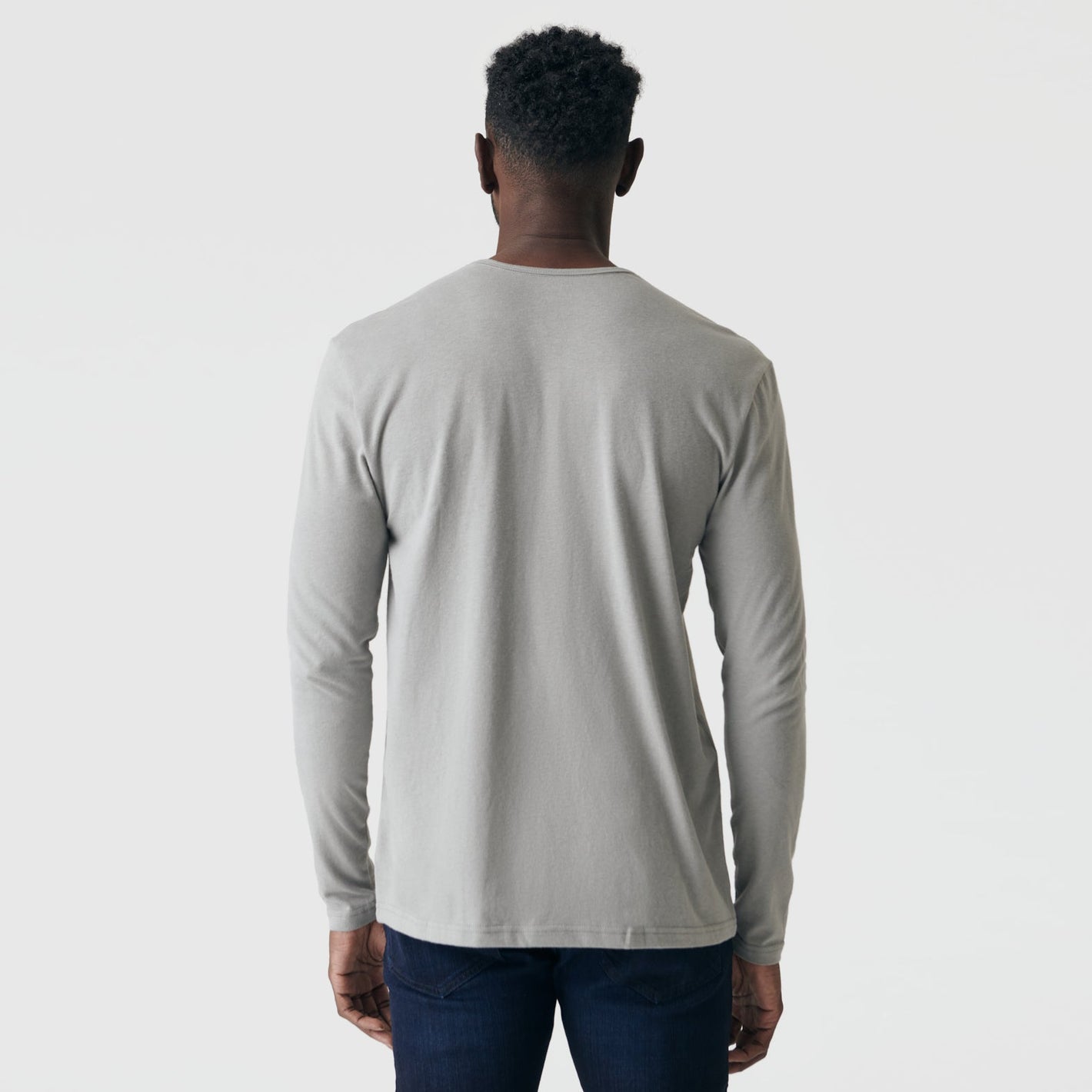 Iron Gray Classic Long Sleeve Henley