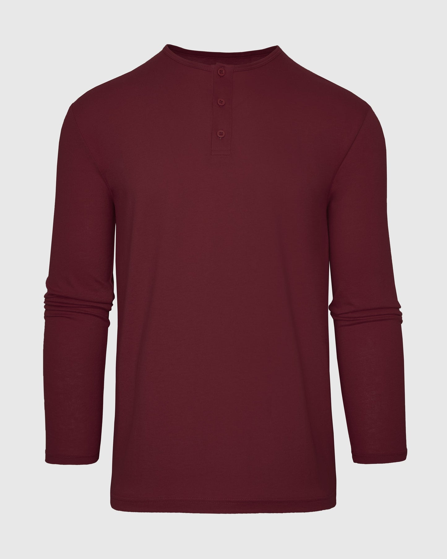 Mahogany Classic Long Sleeve Henley
