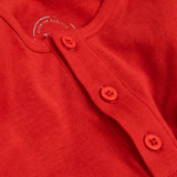 True Red Classic Long Sleeve Henley
