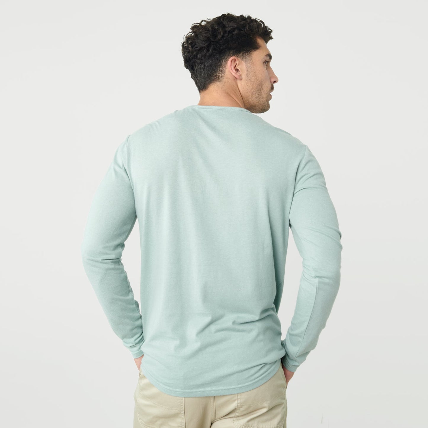 Sage Classic Long Sleeve Henley