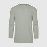 Slate Green Classic Long Sleeve Henley