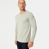 Slate Green Classic Long Sleeve Henley
