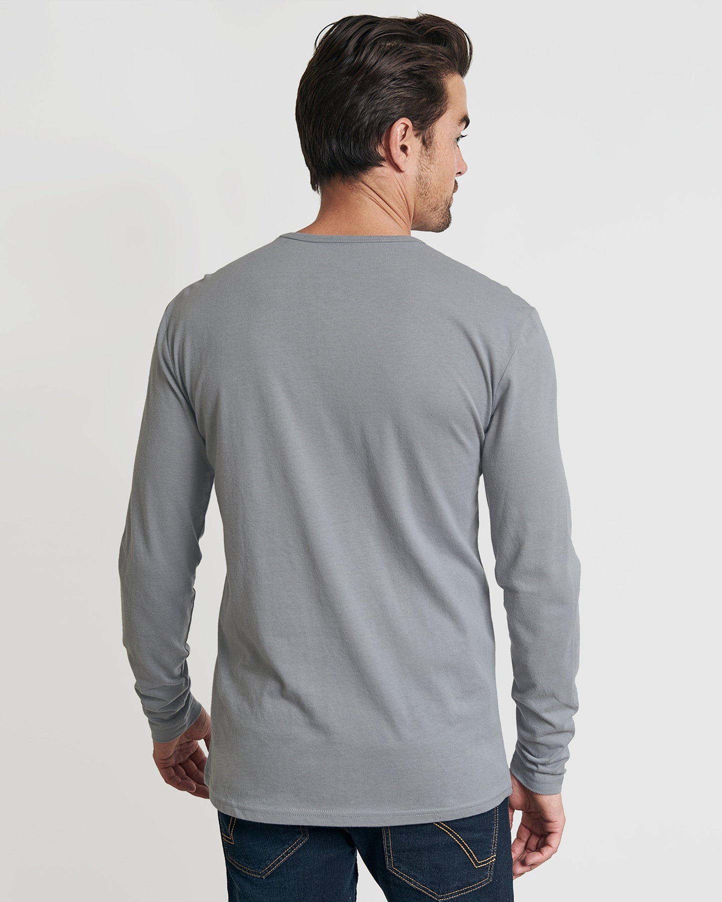 Slate Long Sleeve Henley