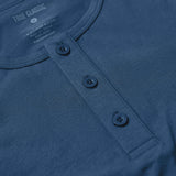 Stone Blue Classic Long Sleeve Henley