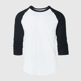White/Black Baseball Raglan