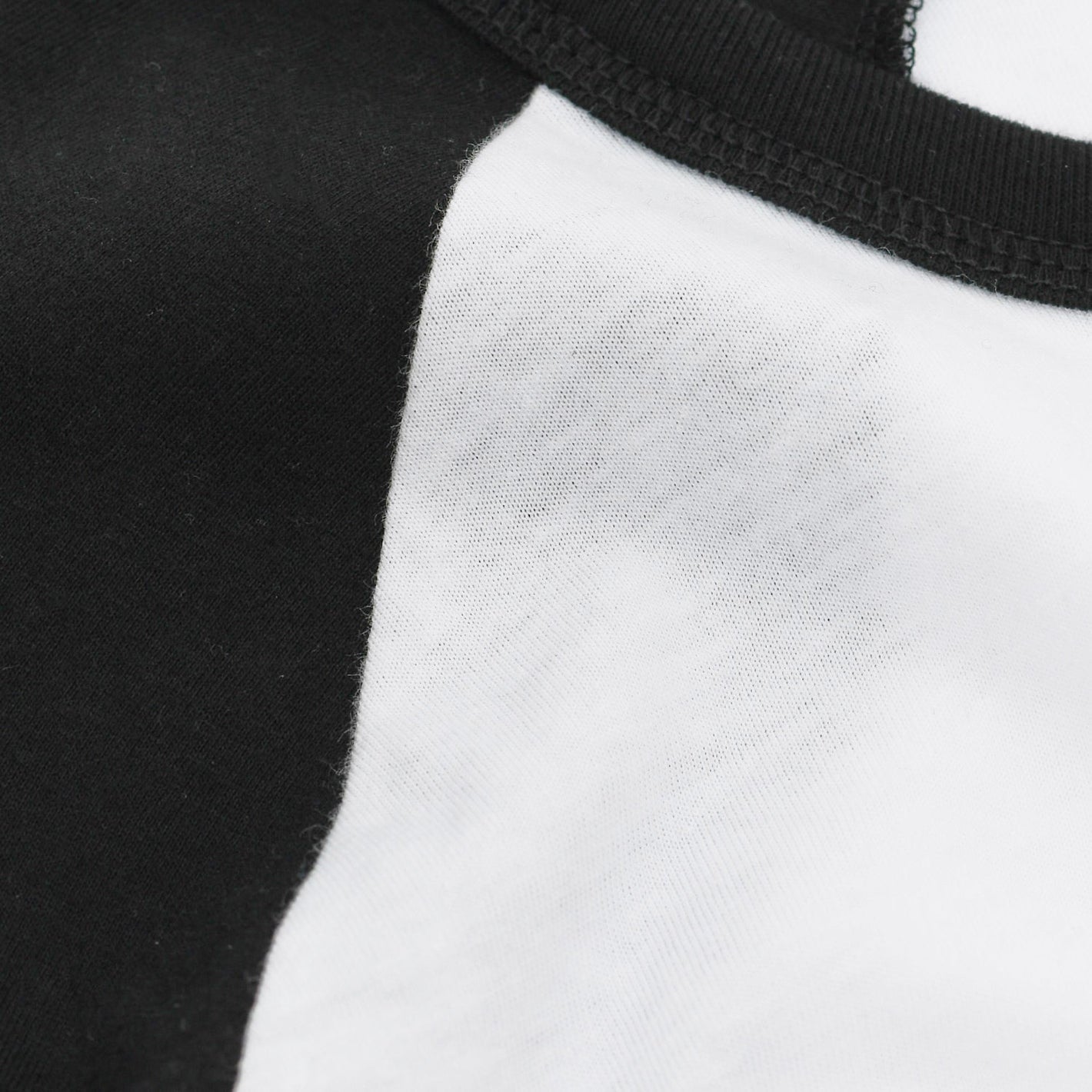 White/Black Baseball Raglan