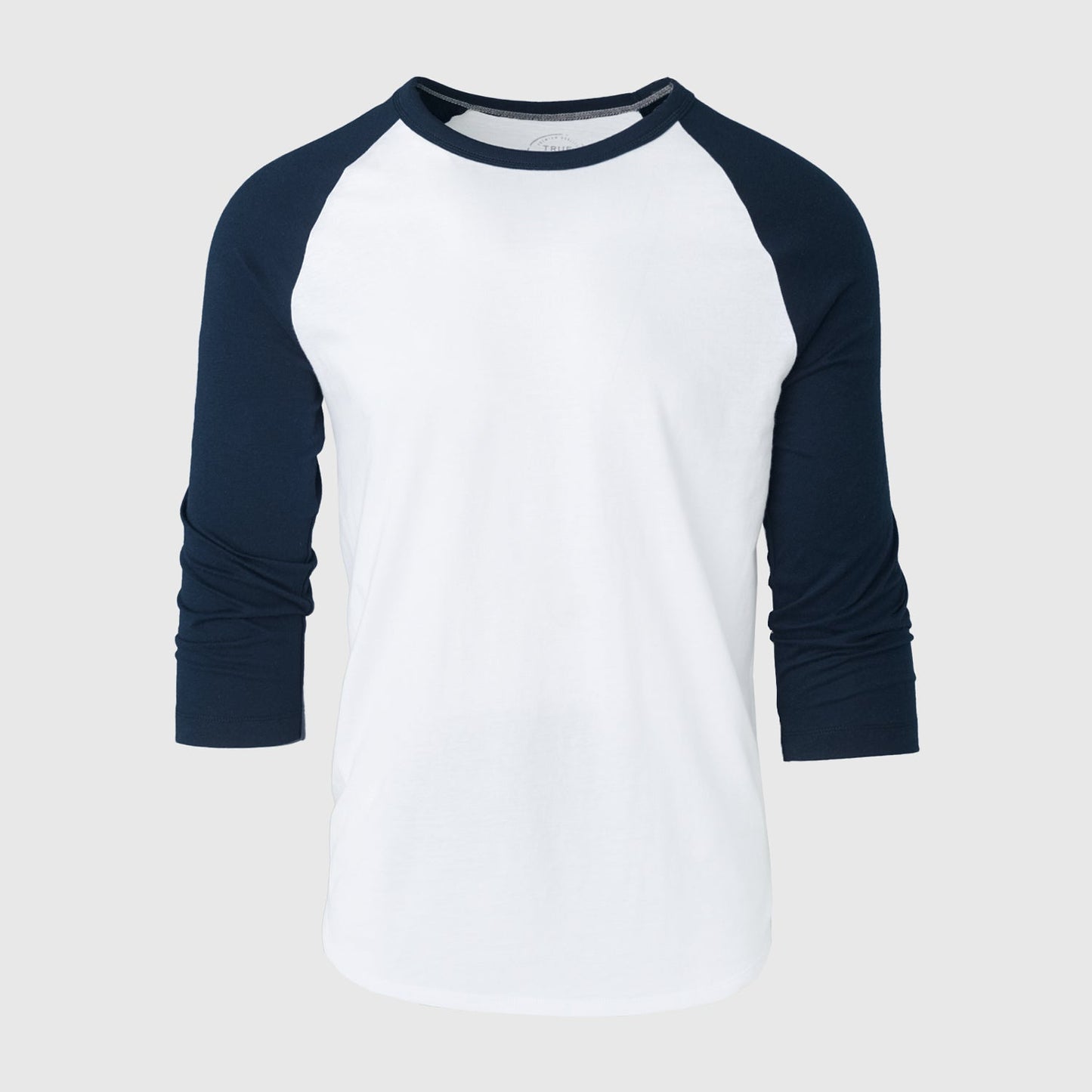 White/Navy Baseball Raglan