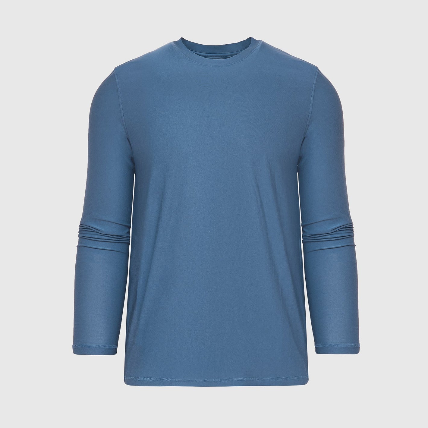 Stone Blue Active Long Sleeve Crew T-Shirt