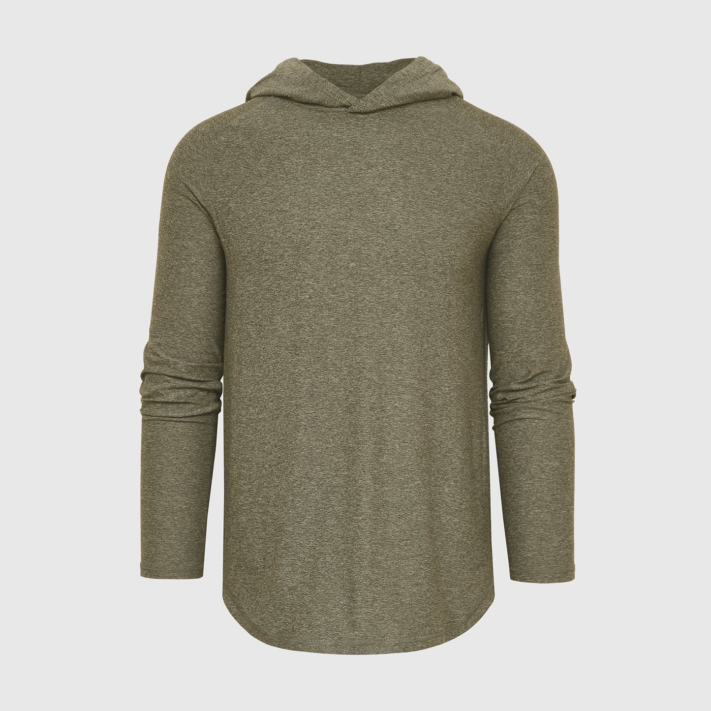 Heather Military Green Active Hoodie