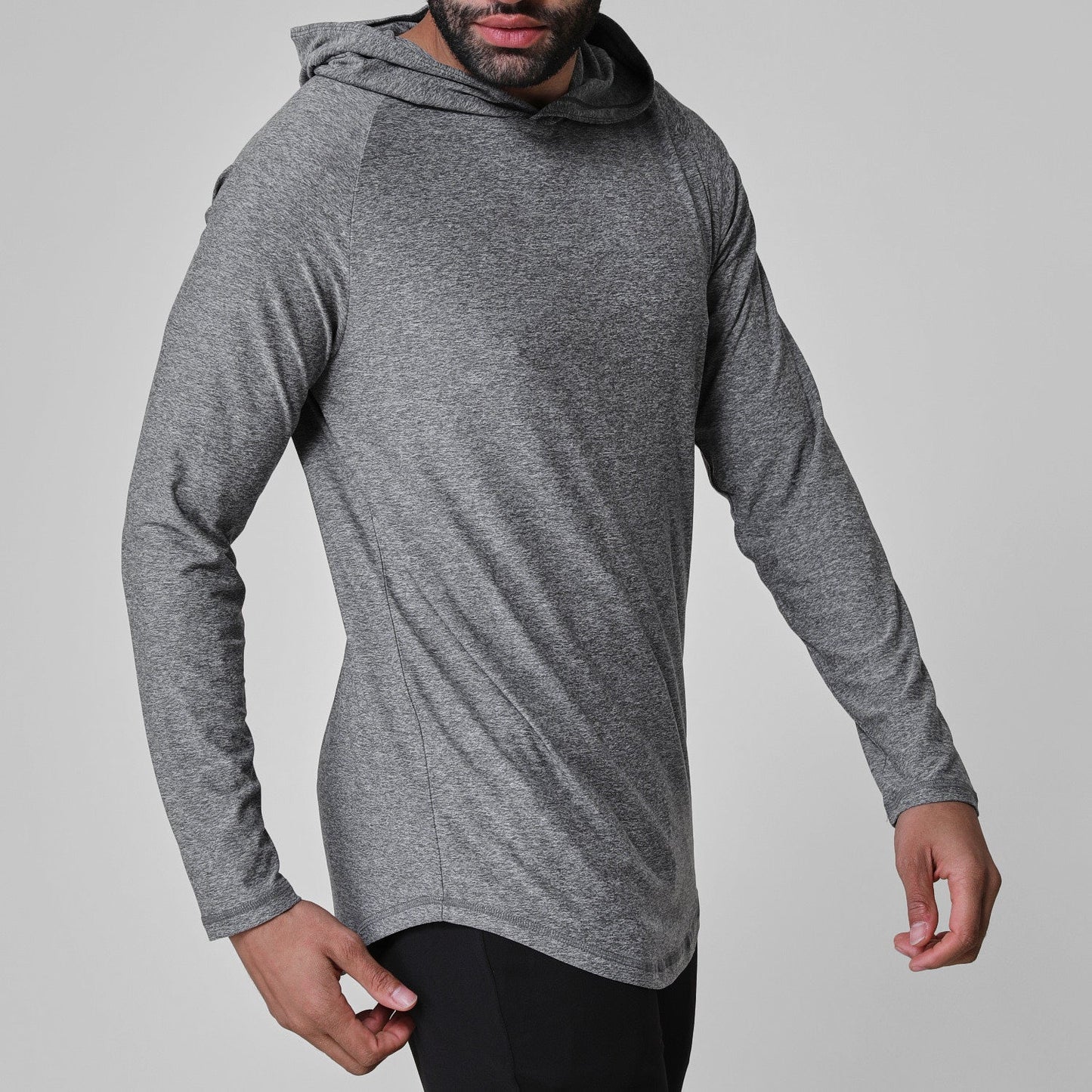 Medium Heather Gray Active Hoodie
