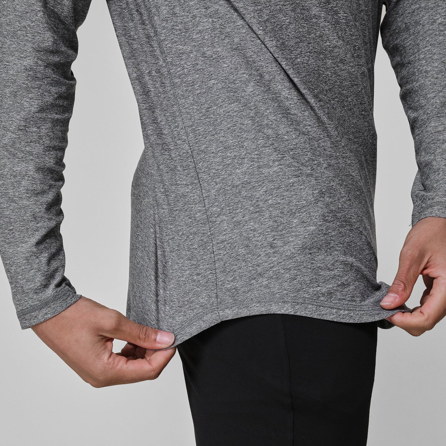 Medium Heather Gray Active Hoodie