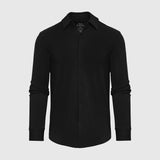 Black Long Sleeve Knit Shirt